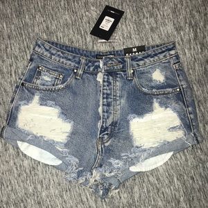BRAND NEW Fashion Nova Denim Shorts
